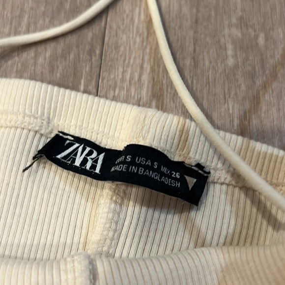 Zara Cream One Piece NWOT - Picture 2 of 3